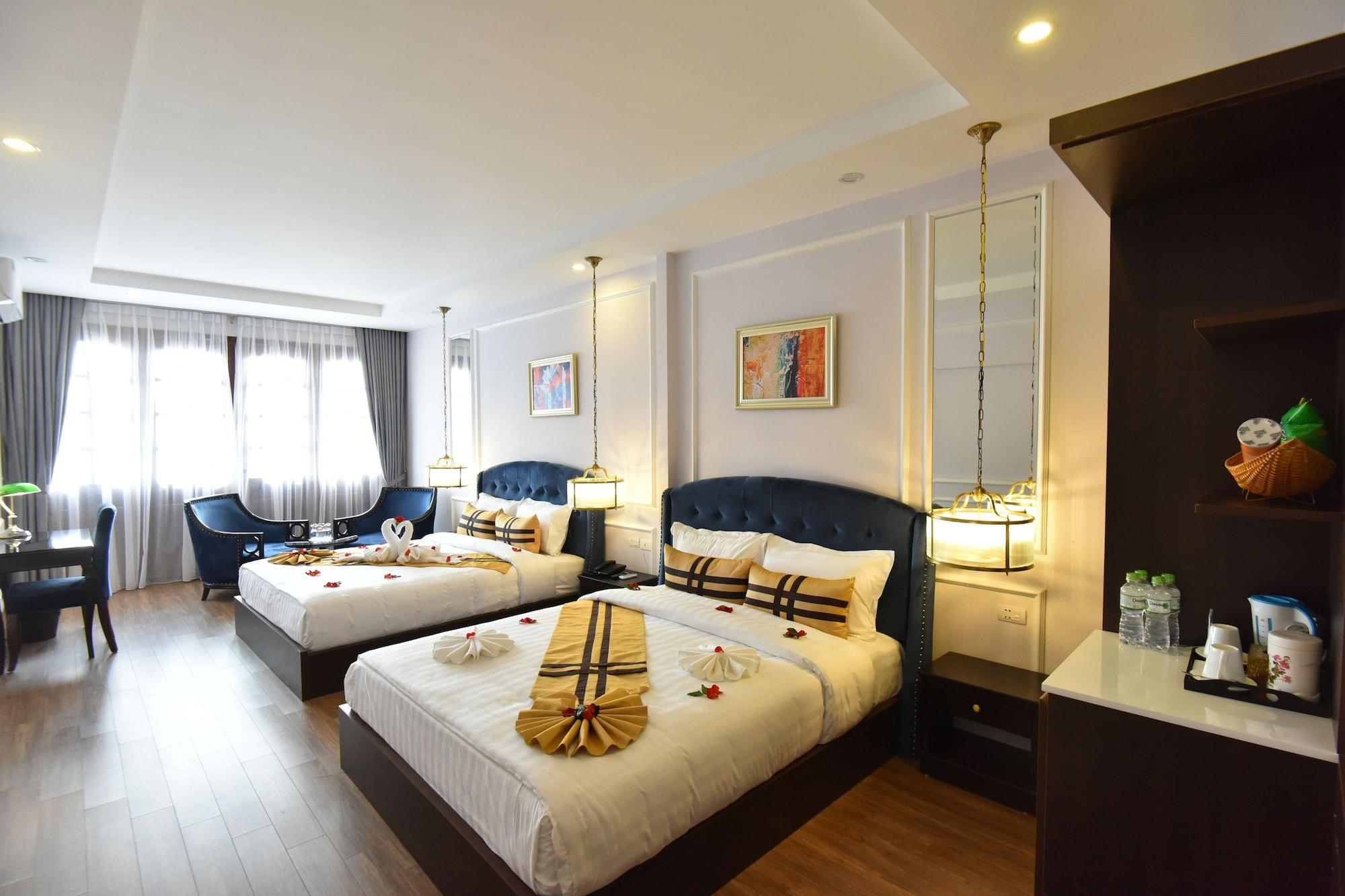 S Central Hotel And Spa Hanoj Exteriér fotografie