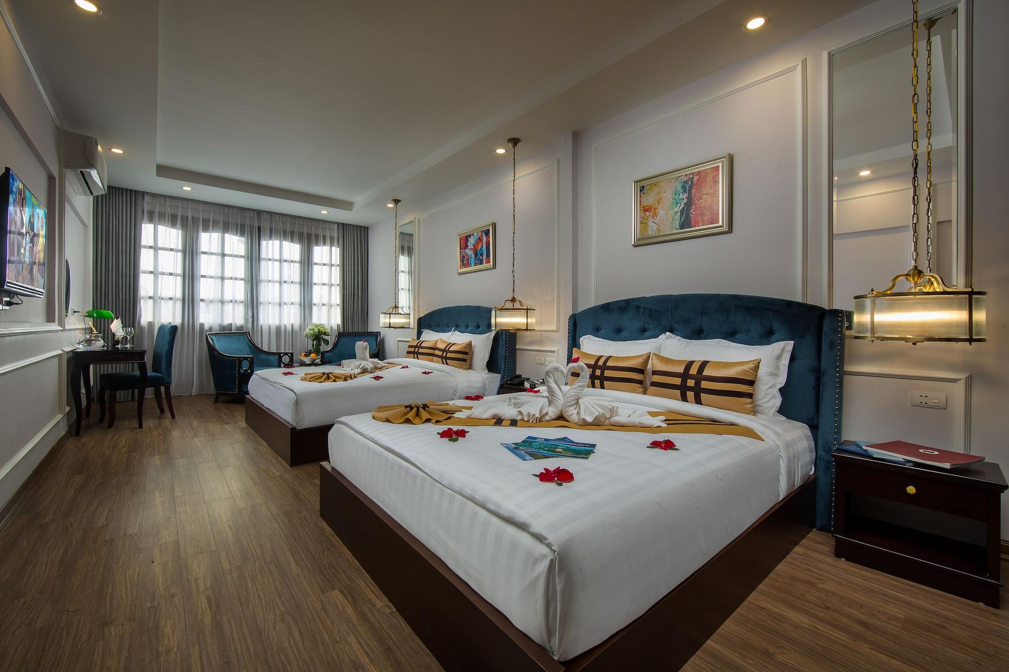 S Central Hotel And Spa Hanoj Exteriér fotografie