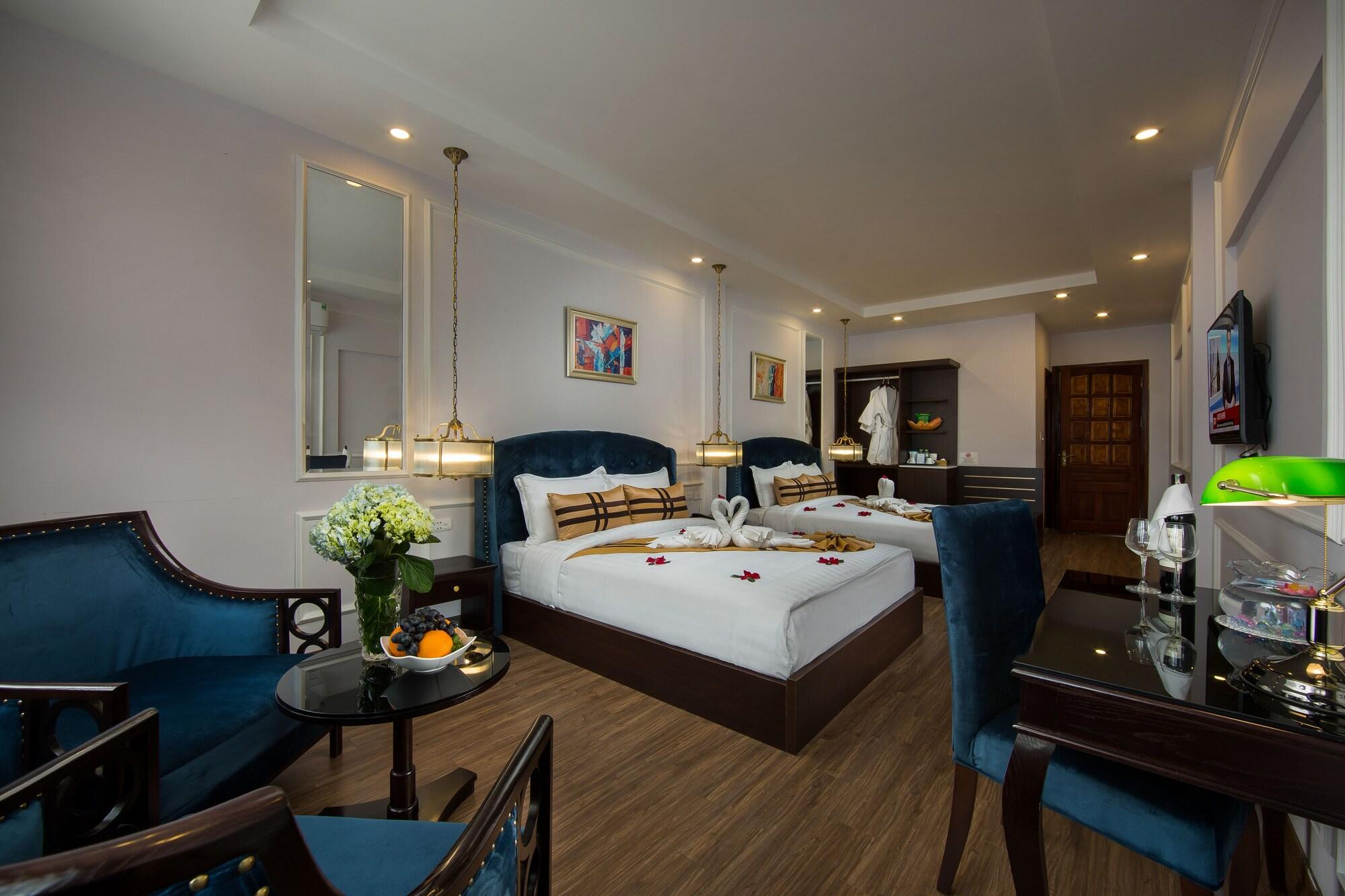 S Central Hotel And Spa Hanoj Exteriér fotografie