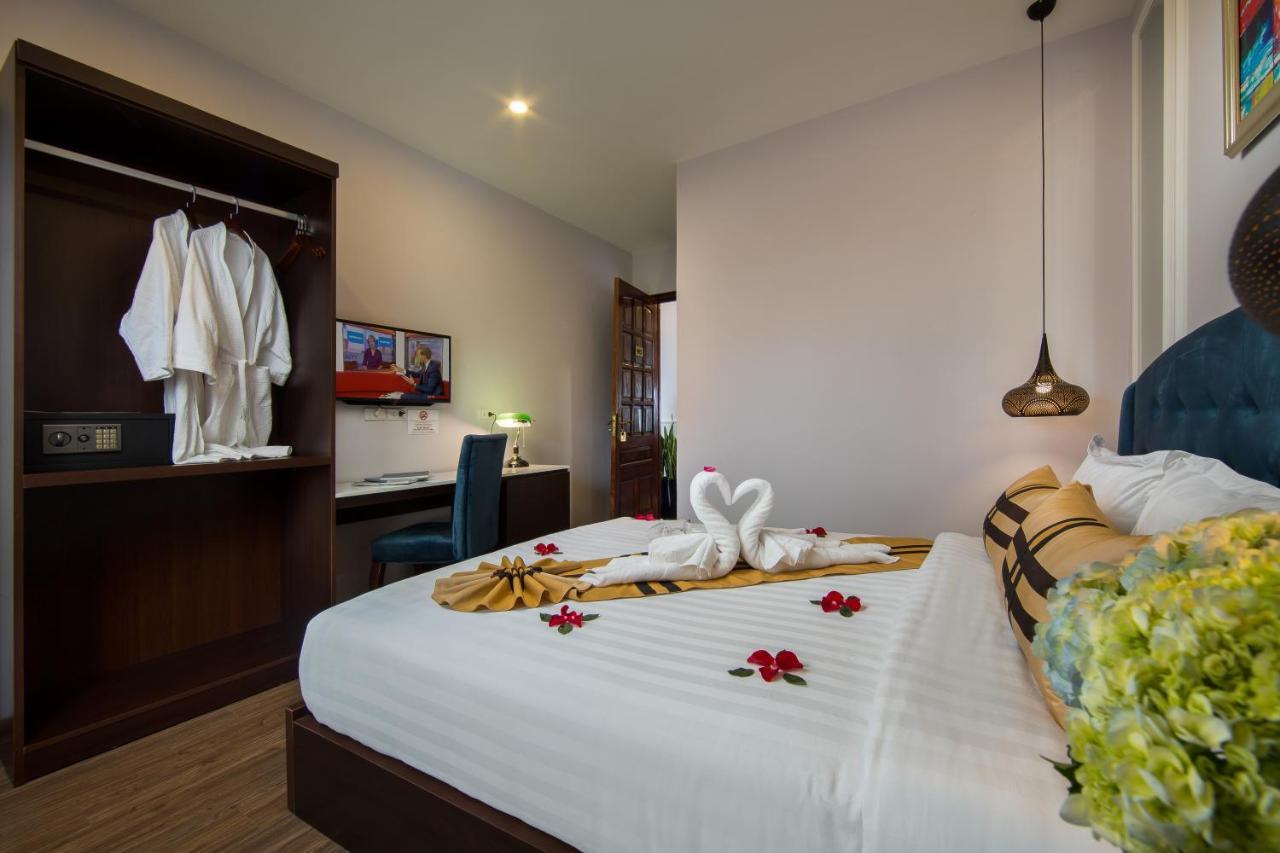 S Central Hotel And Spa Hanoj Exteriér fotografie